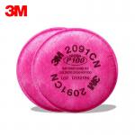3M XA010015635 2091CN P100顆粒物濾棉（2片/包，50包/箱）